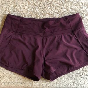 Lululemon run times short 4” inseam
